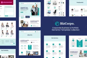 Bizcorpo - Corporate Business & Portfolio Elementor Template Kit