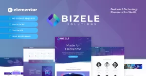 Bizele - Business Technology Site Kit for Elementor Pro