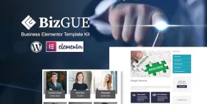 BizGUE - Business Elementor Template Kit