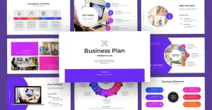BizPlan Business Plan Keynote Template - TemplateMonster