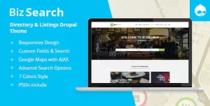 BizSearch - Directory & Listing Drupal Theme