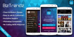 BizTrendz - Multipurpose HTML Mobile Template
