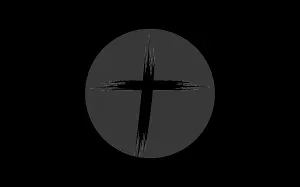Black Church logo vector illustration template