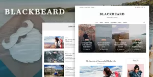 Blackbeard - Elegant Blog Template