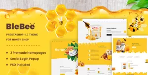 BleBee - PrestaShop 1.7 theme for Honey Shop