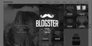 Blogster :: A Responsive Personal HTML Blog Theme