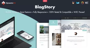 BlogStory - Responsive Email + Online Template Builder