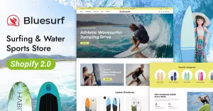 Bluesurf - Surfing Board & Water Sports Store Shopify 2.0 Responsive Theme