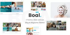 BOAL - Magazine & Personal Blog PSD Template
