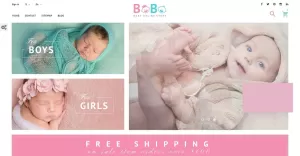 BoBo - Baby Online Store PrestaShop Theme - TemplateMonster
