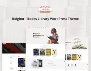 Boighor - Books Library WooCommerce Theme - TemplateMonster