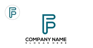 Bokstaven FP - Logotypmall