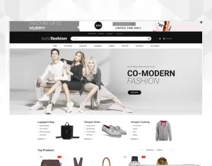 Bold Fashion Store OpenCart Template - TemplateMonster