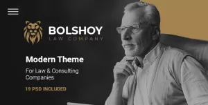 BOLSHOY - Modern PSD Template