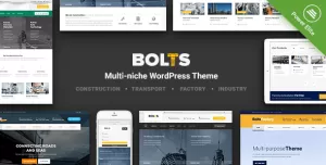 Bolts - WordPress Theme for Construction, Transport and similar Business