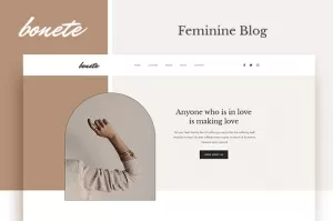 Bonete - Feminine Blog Elementor Template Kit