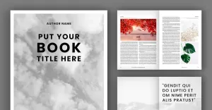 Book Layout (48 pages)(A4+US) Magazine Templates
