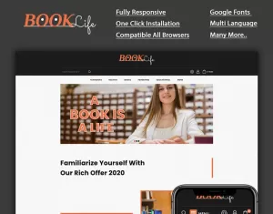 Booklife - Book Store OpenCart Template - TemplateMonster