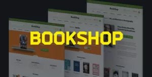 Bookshop  PSD Template