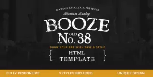 Booze - Pub HTML Template