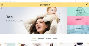 BorneteX - Maternity Store PrestaShop Theme - TemplateMonster