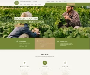 Botanika Agricultural Farm & Business Elementor Template Kit
