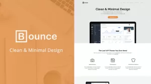 Bounce - Clean and Minimal Wordpress Theme