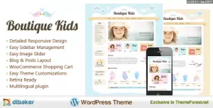 Boutique Kids Creative WordPress Theme
