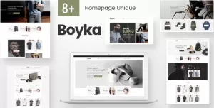 Boyka - Fashion Luxury Shopping Website Template using Bootstrap 5
