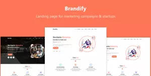 Brandify - Marketing Landing Page Template