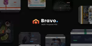 Bravo - Multi-Purpose PSD Template
