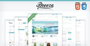 Breeze — HTML5 & CSS3 store template