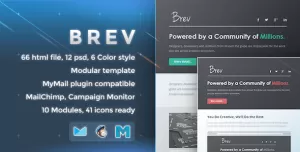 Brev - Responsive Email Template