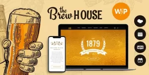 BrewHouse  Brewery / Pub / Restaurant WordPress Theme