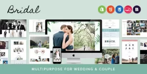 Bridal - Sectioned Responsive Shopify Theme  Multipurpose for Wedding & Couple