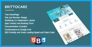 BrittoCare - Responsive Medical and HealthCare Template