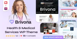 Brivona - Clinical Websites WordPress Theme