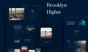 Brooklyn Heights - Private Villa & Hotel Elementor Template Kit