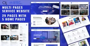 Btec - Business and Agency HTML5 Templates - TemplateMonster