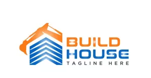 Build House Construction Logo Design - TemplateMonster