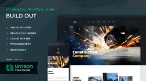 Build Out - Construction WordPress Theme