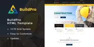BuildPro - Construction HTML Templates