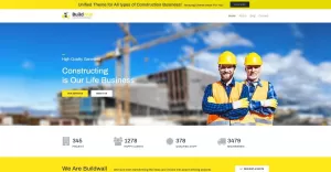 BuildWall Lite - Construction Company WordPress Elementor Theme WordPress Theme
