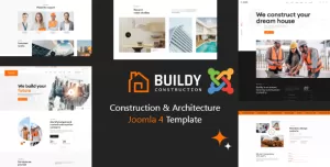 Buildy - Construction & Architecture Joomla 4 Template