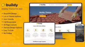 Buildy - Weebly Theme for 2021