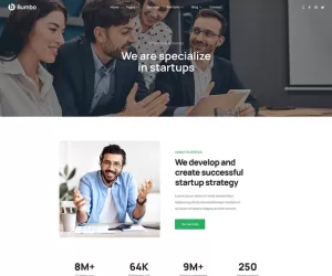 Bumbo - Business & Startup Portfolio Elementor Template Kit
