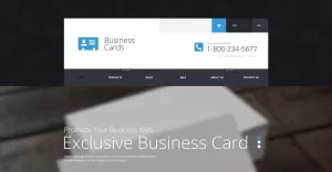 Business Cards Store Shopify Theme