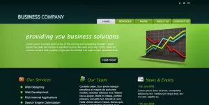Business Company PSD Template