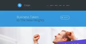 Business Consulting Moto CMS 3 Template - TemplateMonster