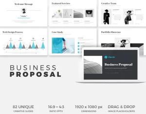 Business Proposal - Keynote template - TemplateMonster